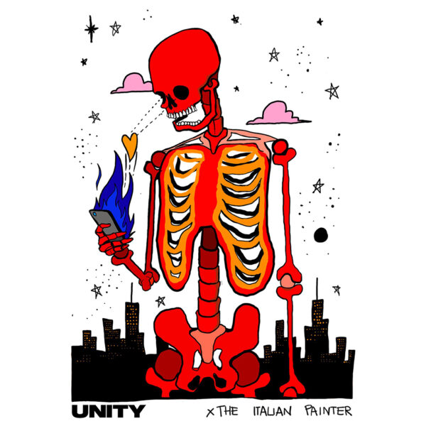 Unity x The Italian Painter Digital After Life Hoodie