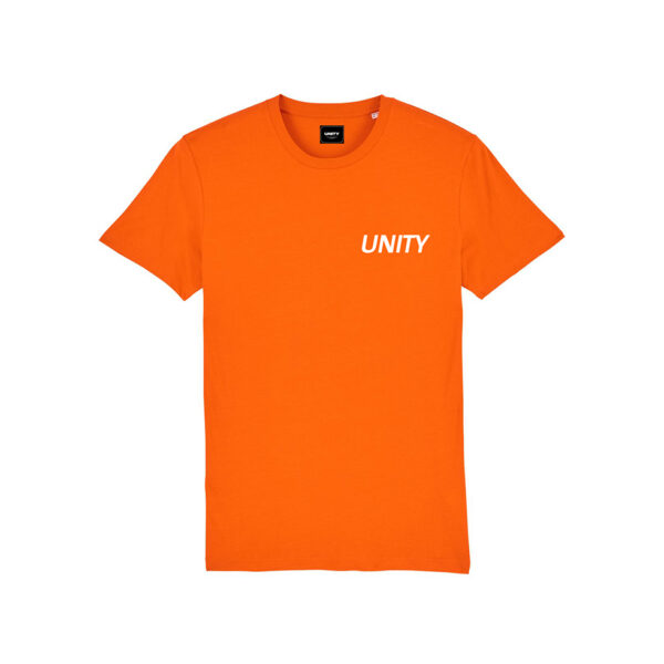 Unity Classic Logo T-Shirt Bright Orange