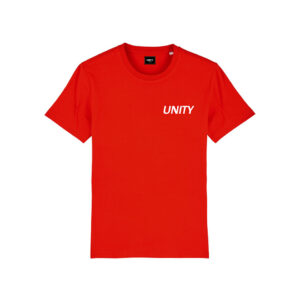 Unity Classic Logo T-Shirt Bright Red