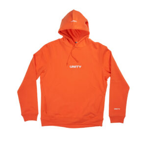 Unity Logo Bright Orange Hoodie