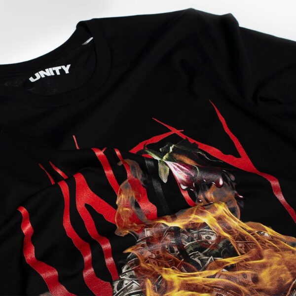 Unity Real Fuel Black T-Shirt